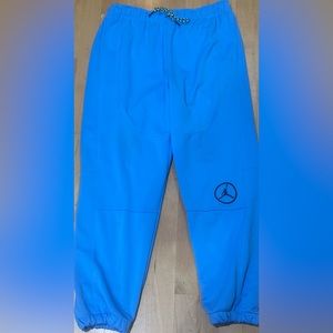 North Carolina Tar Heel Blue - Michael Jordan - Track Pants - Sz Mens L